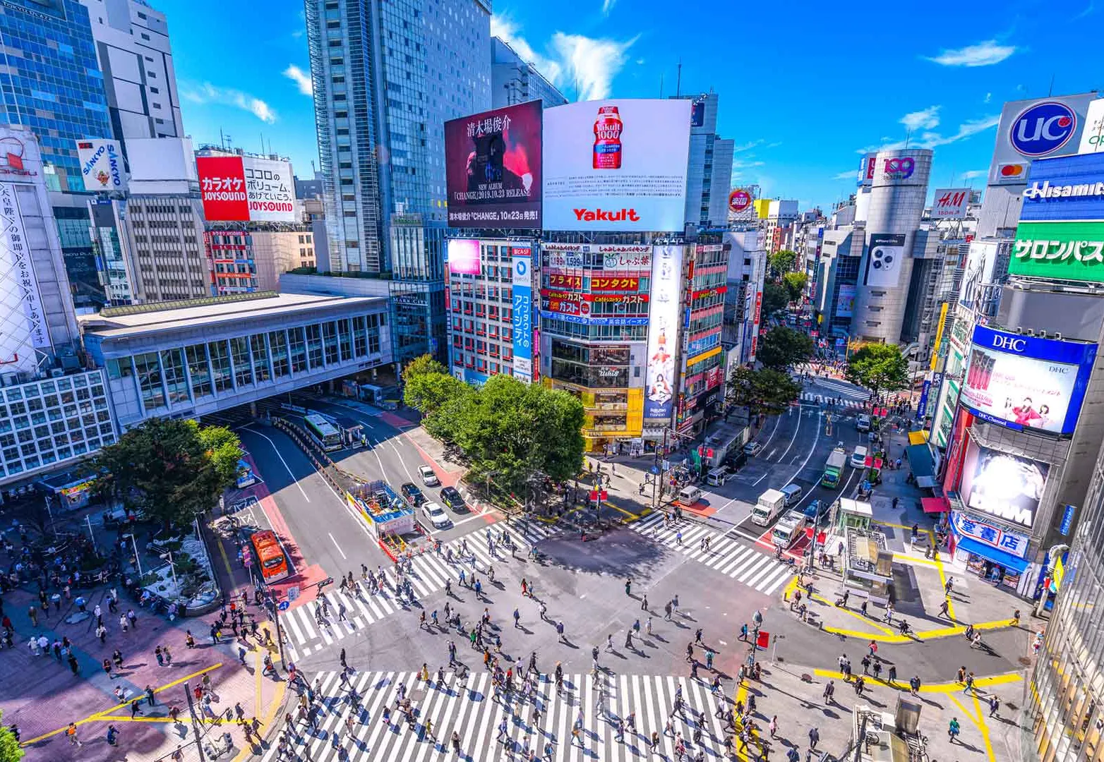 ห้าแยกชิบูย่า (Shibuya Crossing)