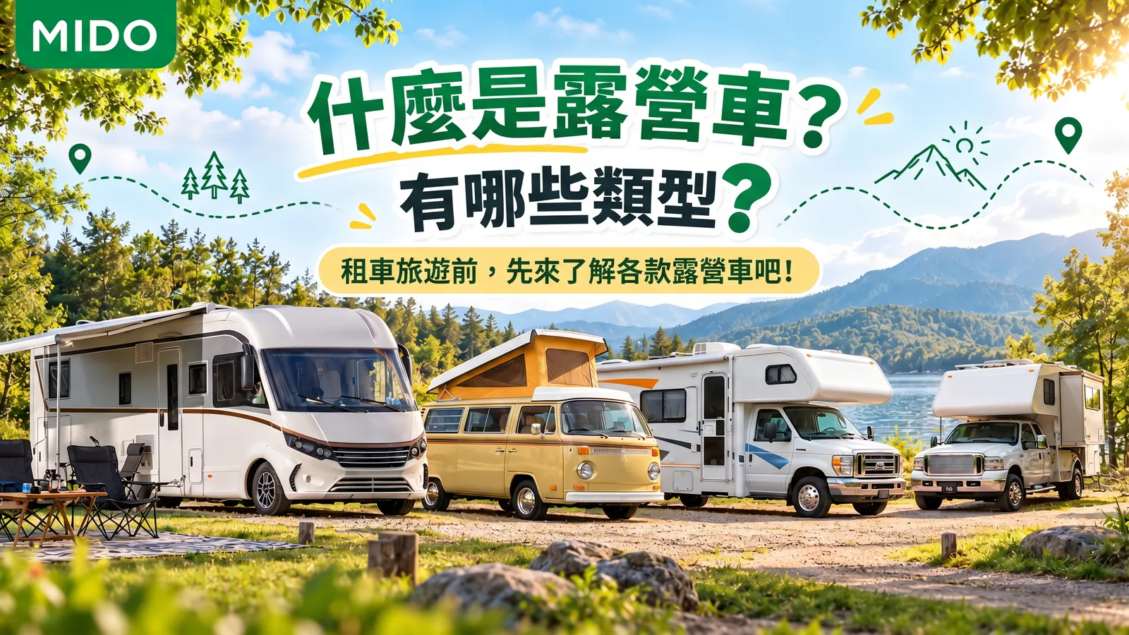 房车是什么？有几种类型？了解各种房车类型再选择租赁旅行